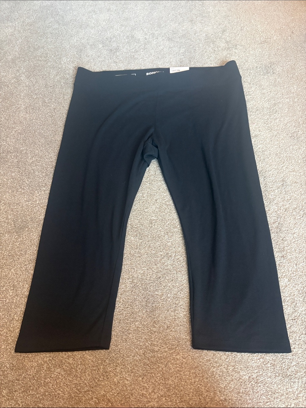 Sonoma Black Women's Cropped Leggings size xl